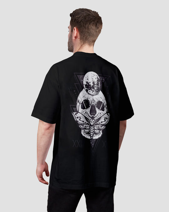 Skull Oversized Tee