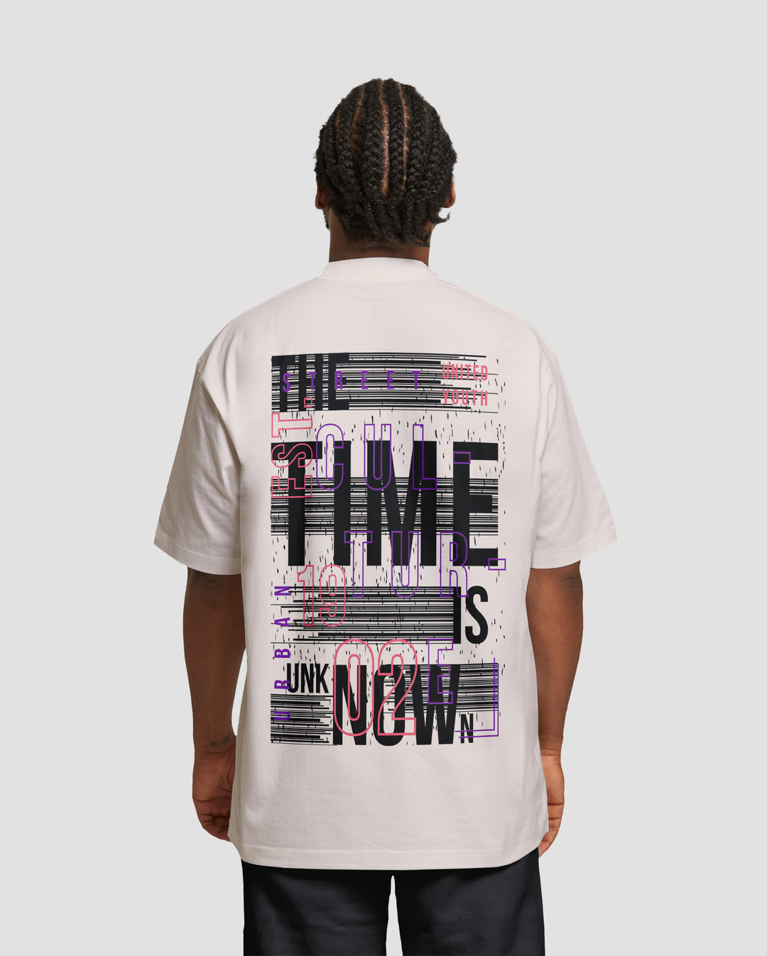 Time is Now Oversized Tee