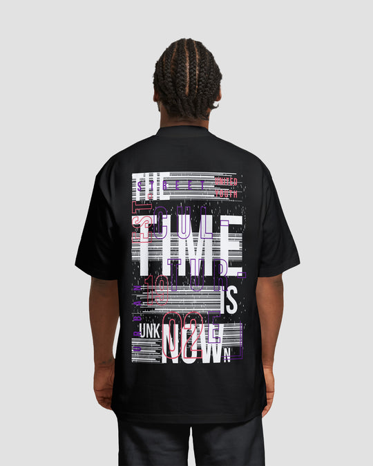 Time is Now Oversized Tee