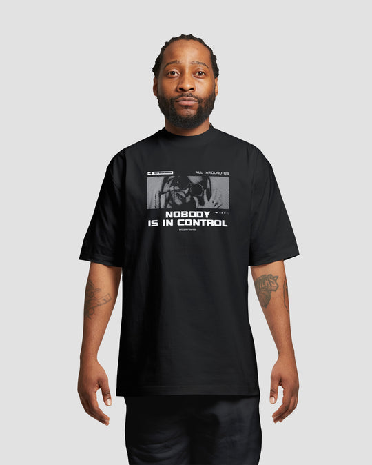 Nobody is in Control Oversized Tee