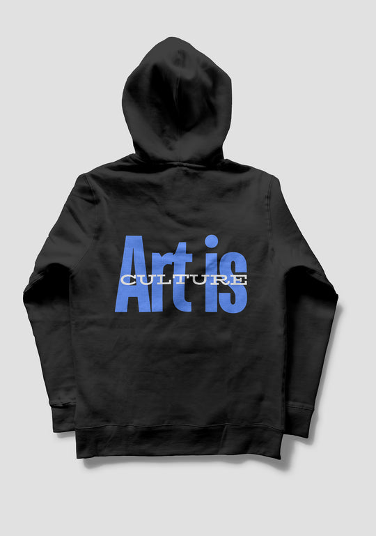 Art is Culture Inside Oversized Hoodie