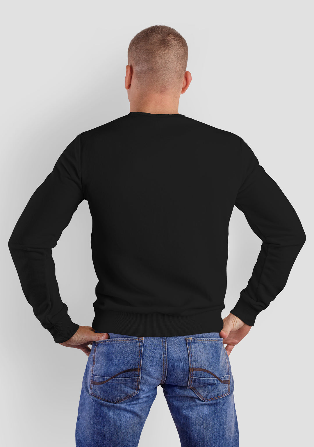 CLOTHEKK Sweatshirt Black Pure