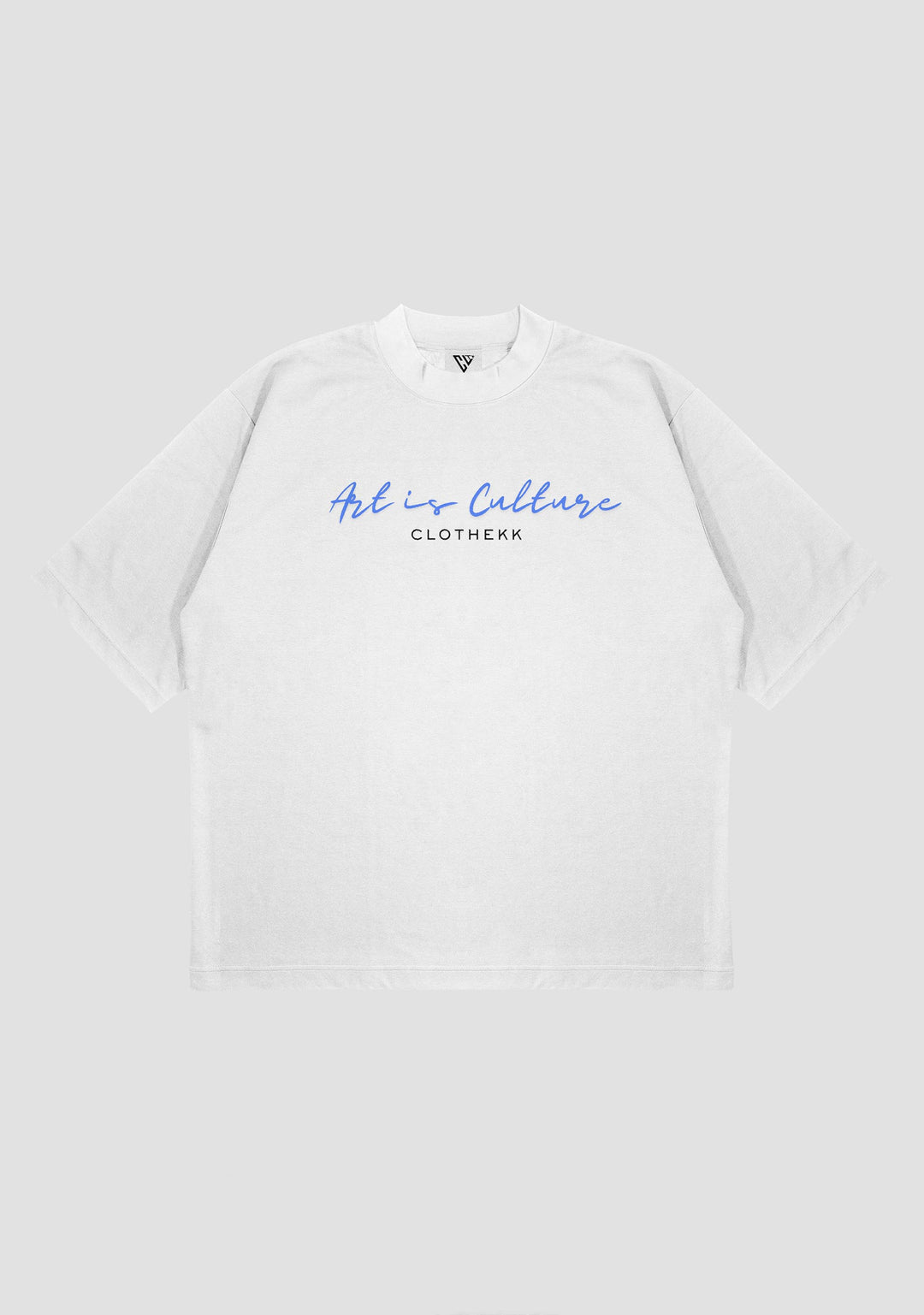 Art is Culture Message Oversized Tee