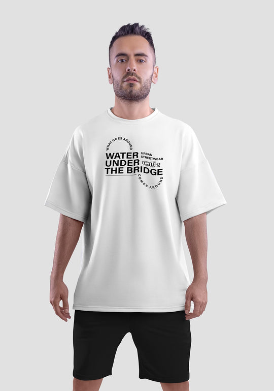 Water under the Bridge Oversized Tee