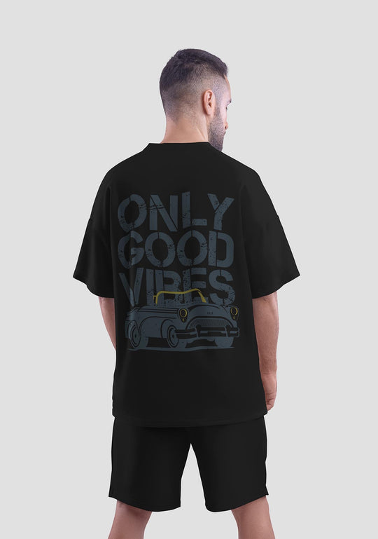 Good Vibes Only Oversized Tee