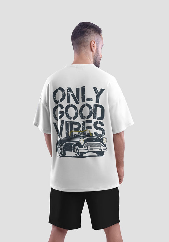 Good Vibes Only Oversized Tee