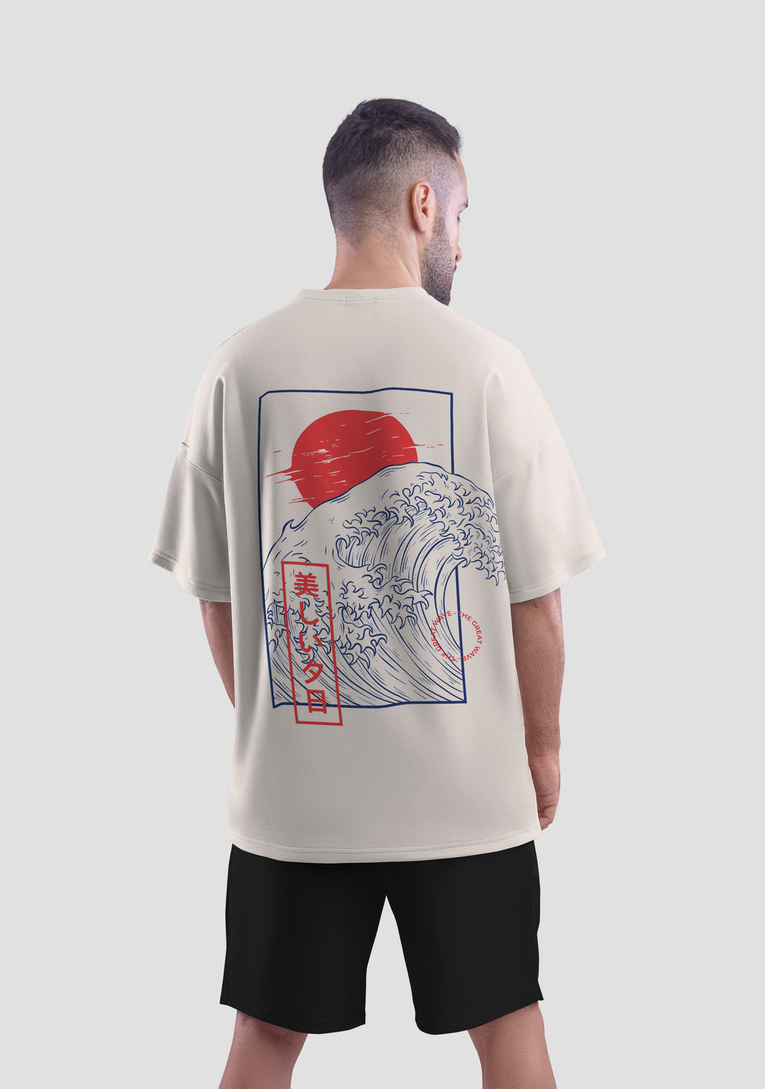 The Great Wave Oversized Tee