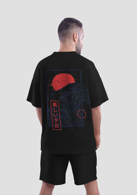 The Great Wave Oversized Tee