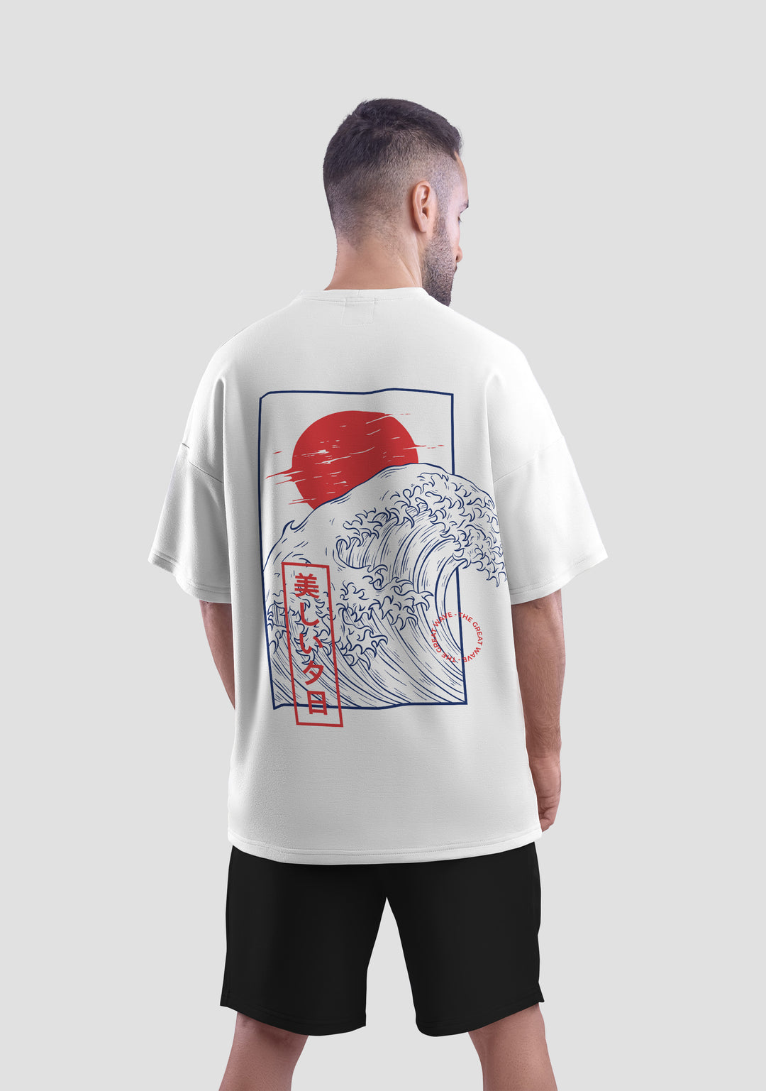 The Great Wave Oversized Tee