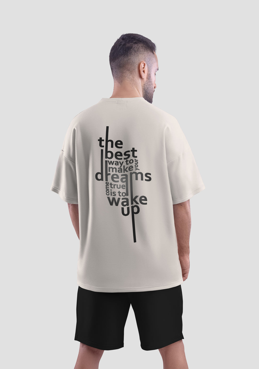 Wake Up Oversized Tee