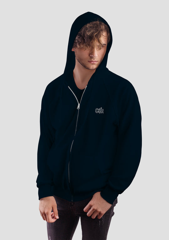 Bloom X Oversized Zip Hoodie