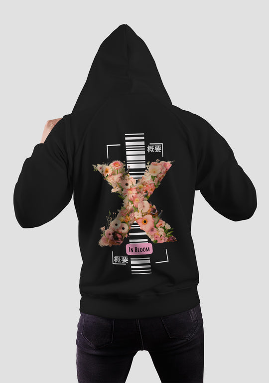 Bloom X Oversized Zip Hoodie