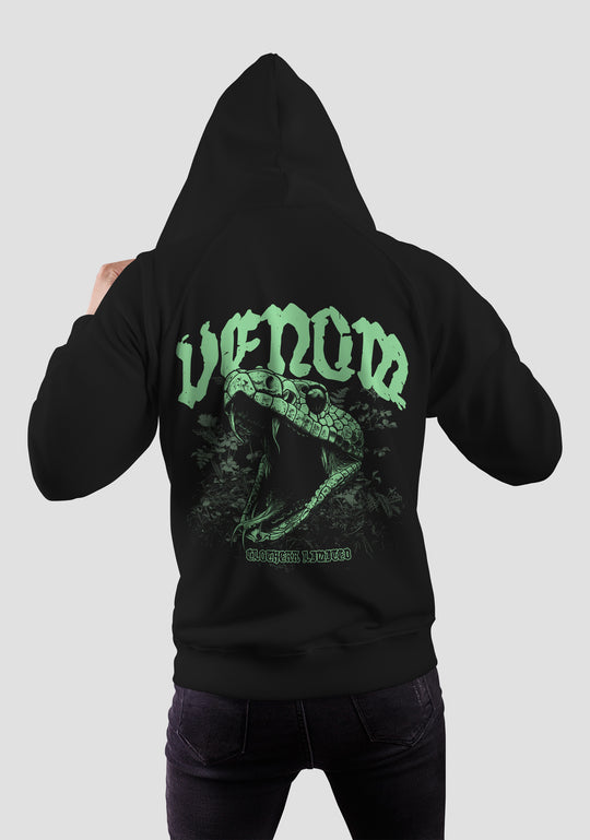 Venom Zip Oversized Hoodie